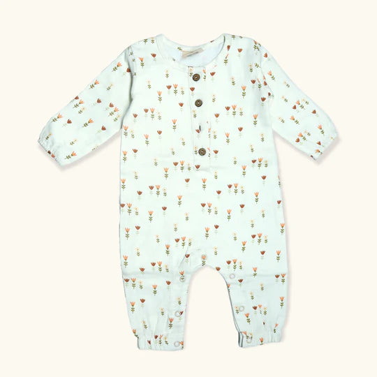 Wildflowers Classic Button Baby Jumpsuit