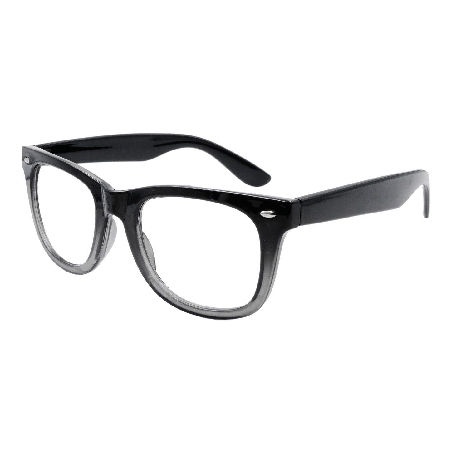 Elwood Black Fade Grey Glasses