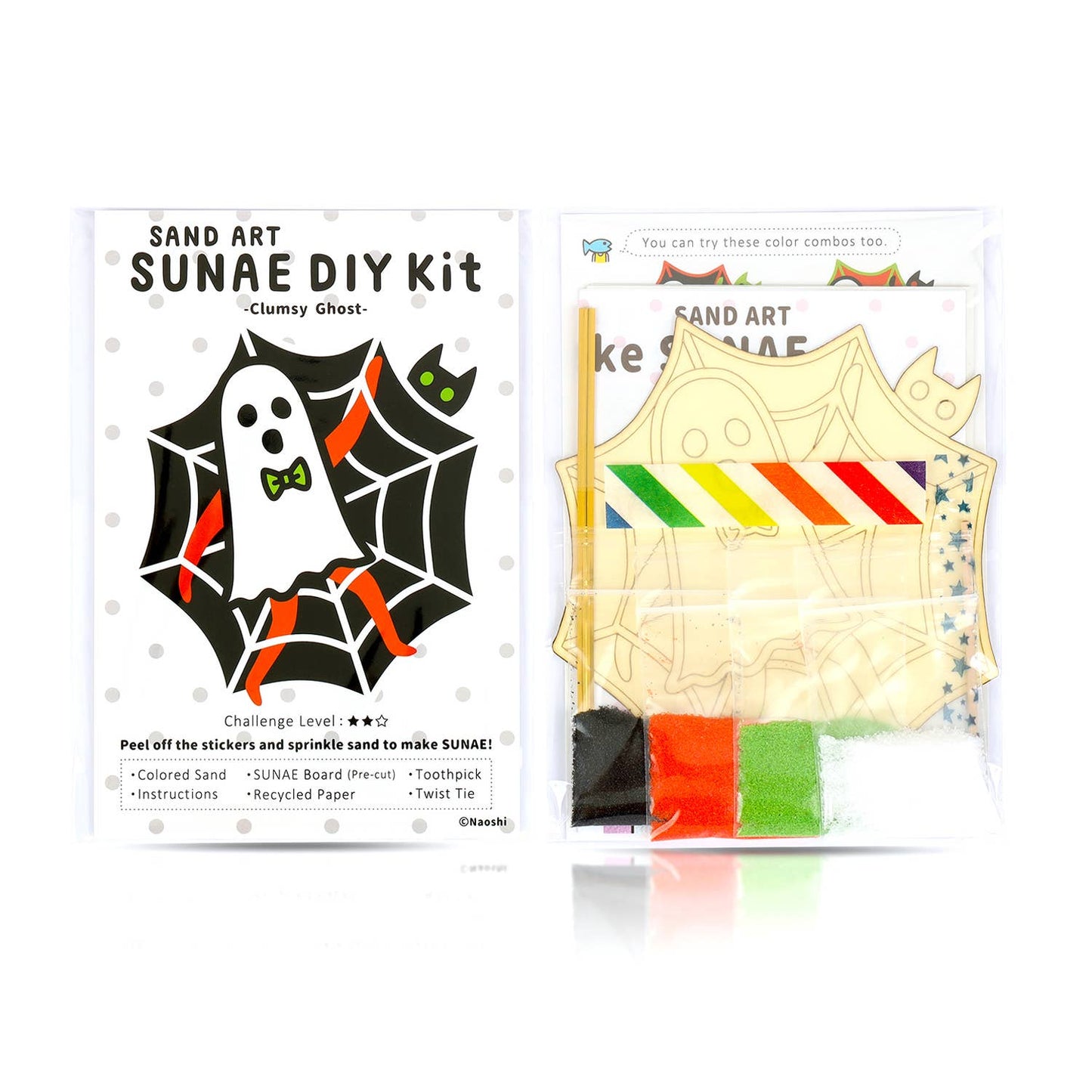 Clumsy Ghost Sand Art Kit