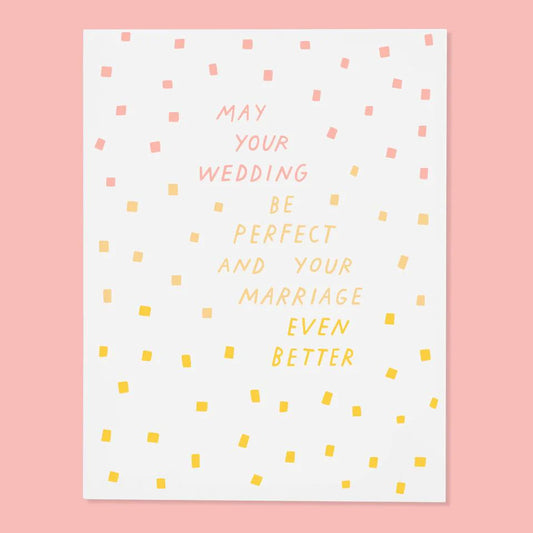 Perfect Wedding Card