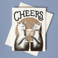 Cheers Cats Card
