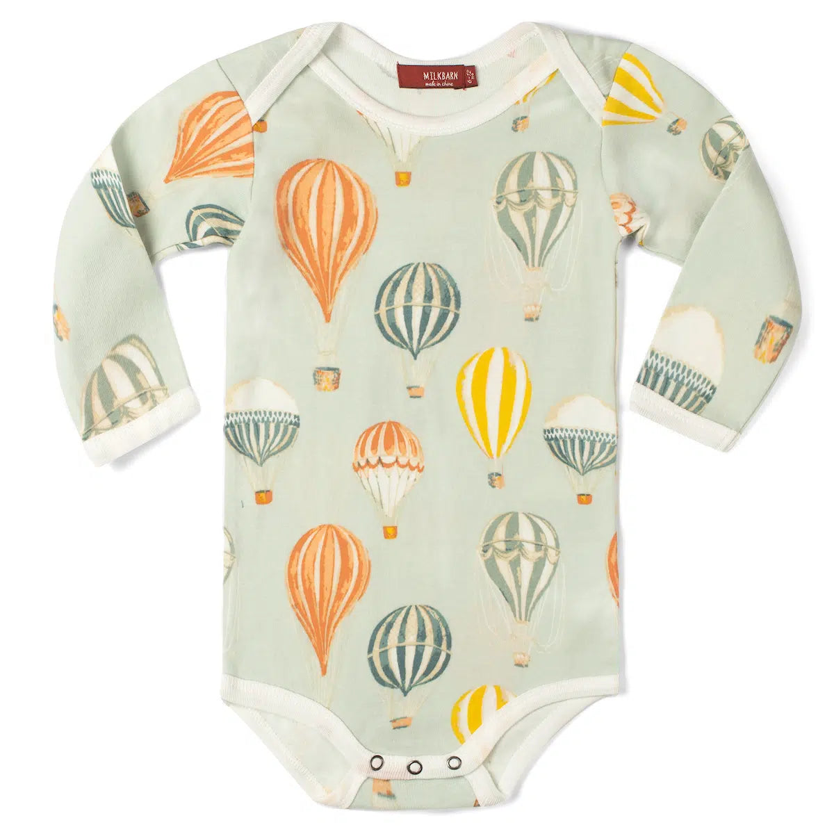 Vintage Balloons Long Sleeve One Piece