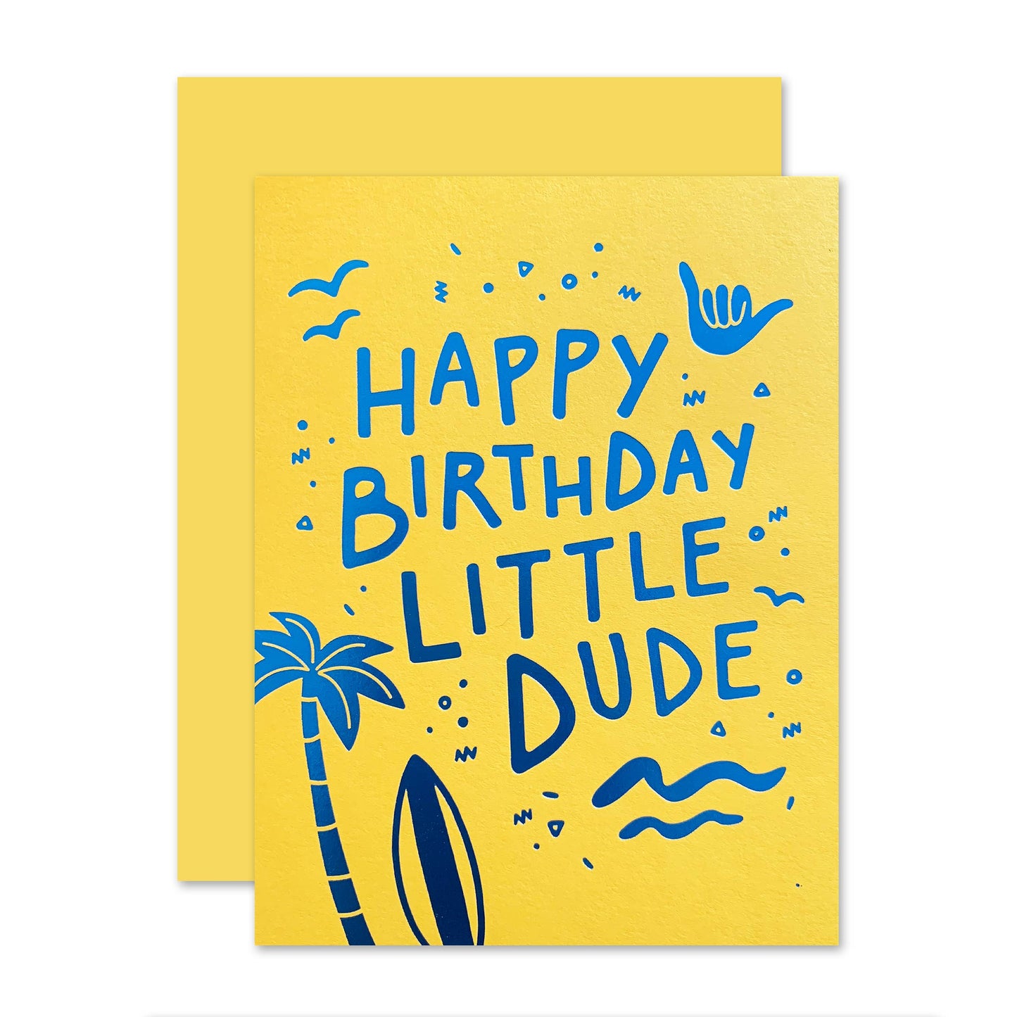 Little Dude Birthday Card