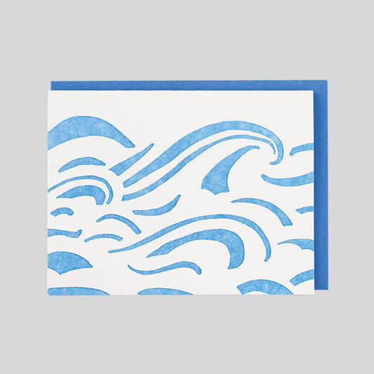 Abstract Wave Card