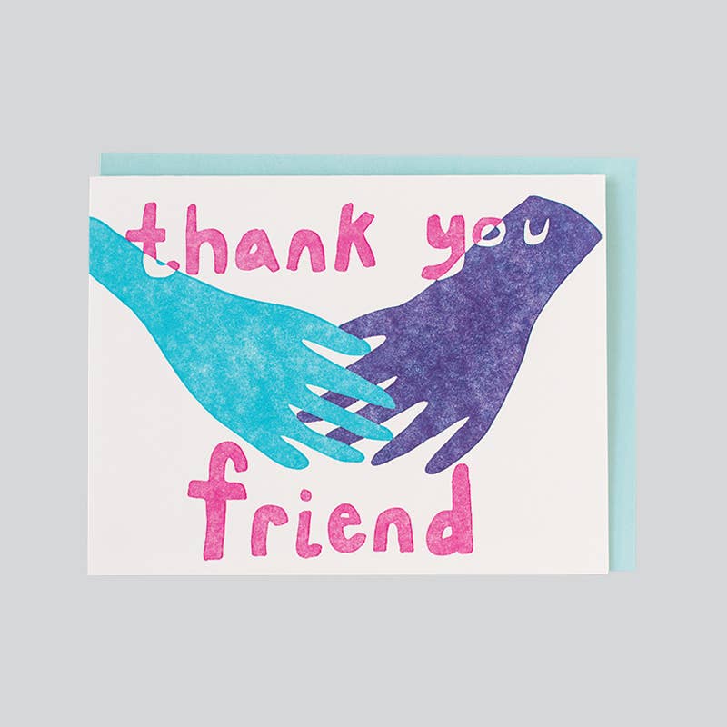 Thank You Friend Card