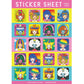 Fancy Girls Sticker Sheet