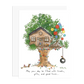 Tree House Party Greeting Card