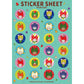 Fruit Cats Sticker Sheet