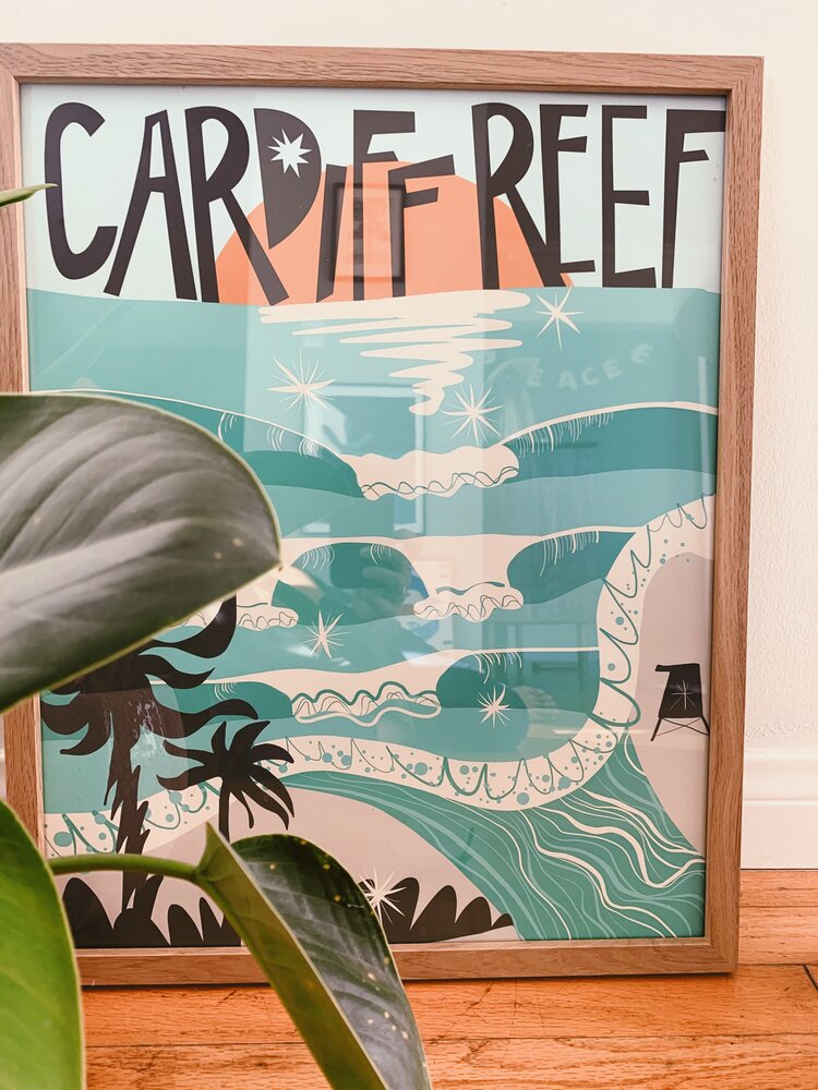 Cardiff Reef Print