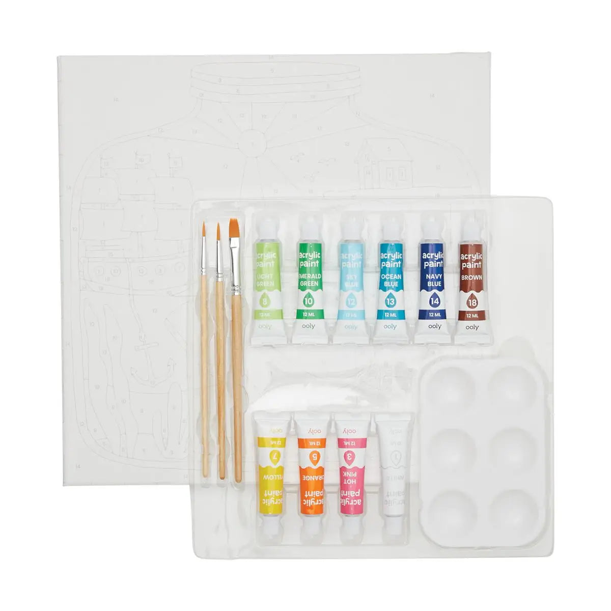 Tiny Treasures Paint By Number Kit