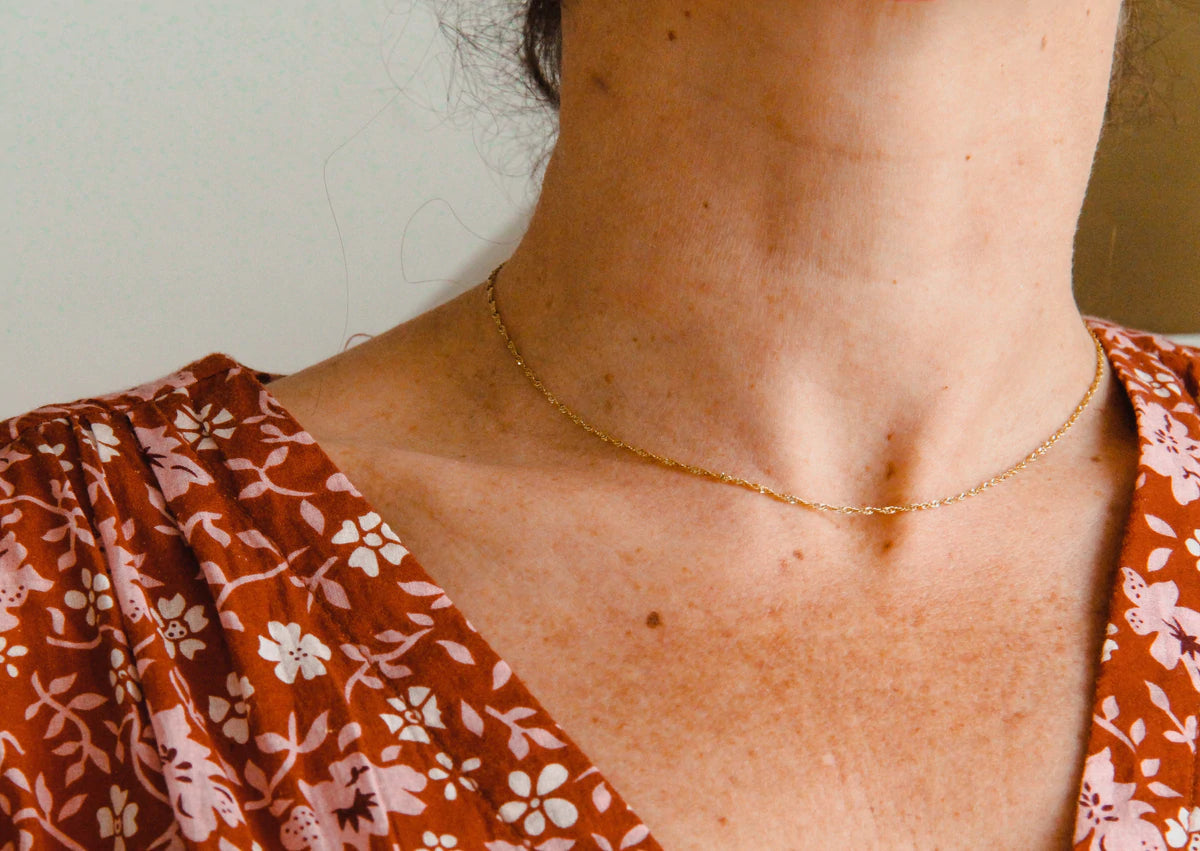 Fifth Skin Chain Necklace