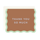 Wave Thank You Card
