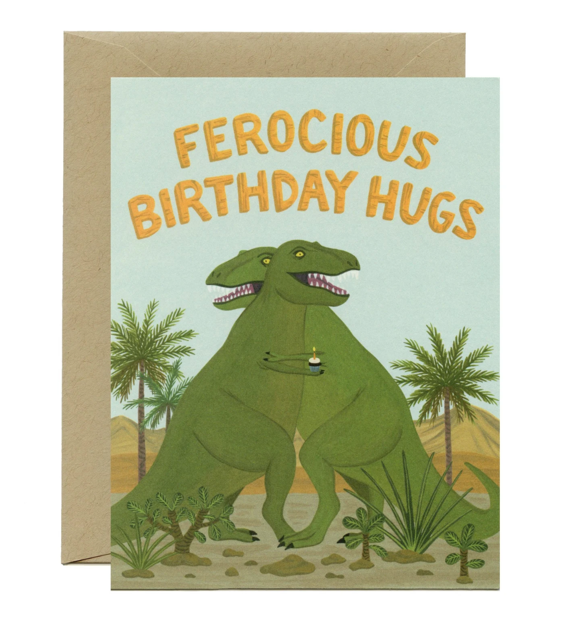 T-Rex Birthday Card