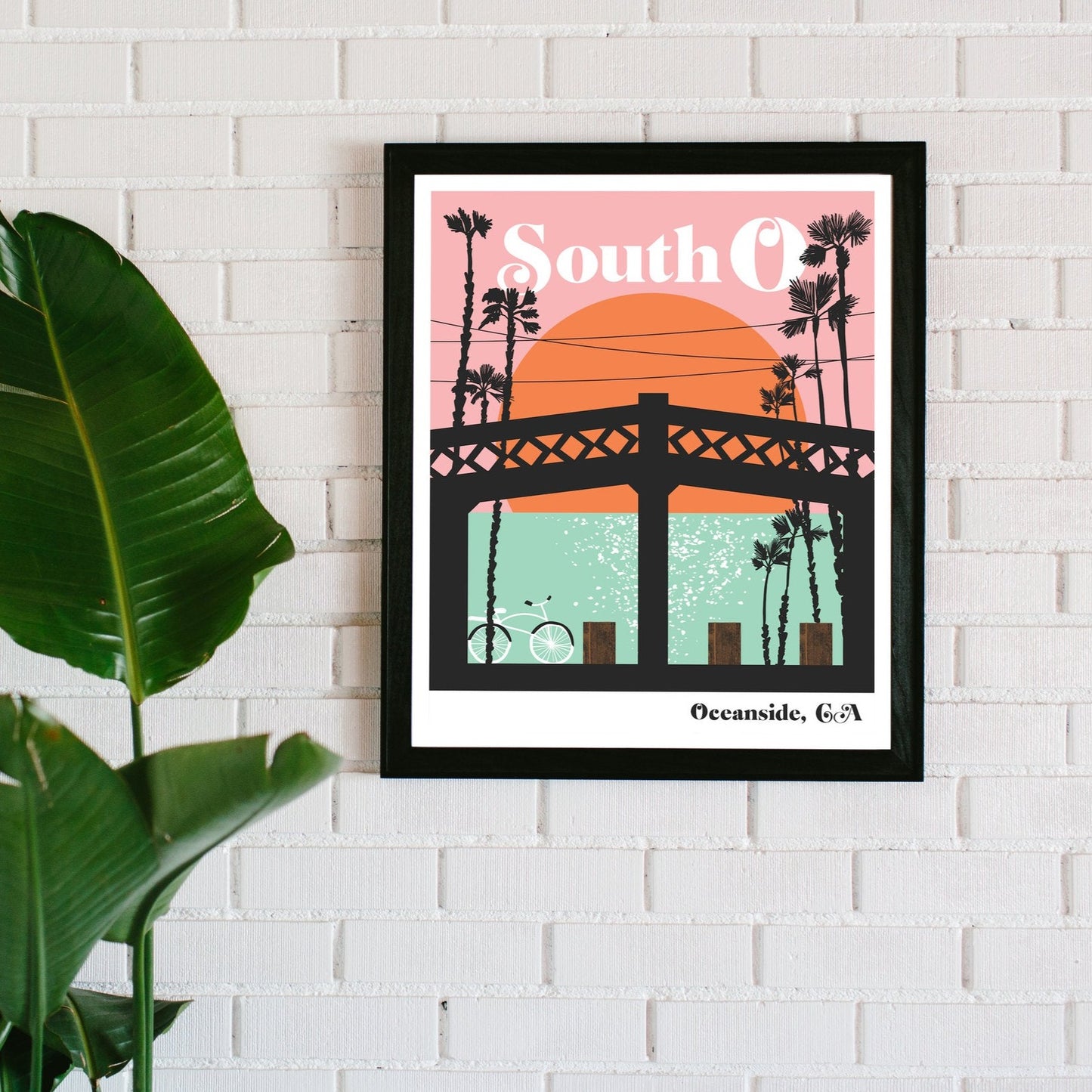 South O Beach Print
