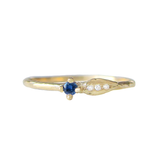 Sprout Sapphire Ring