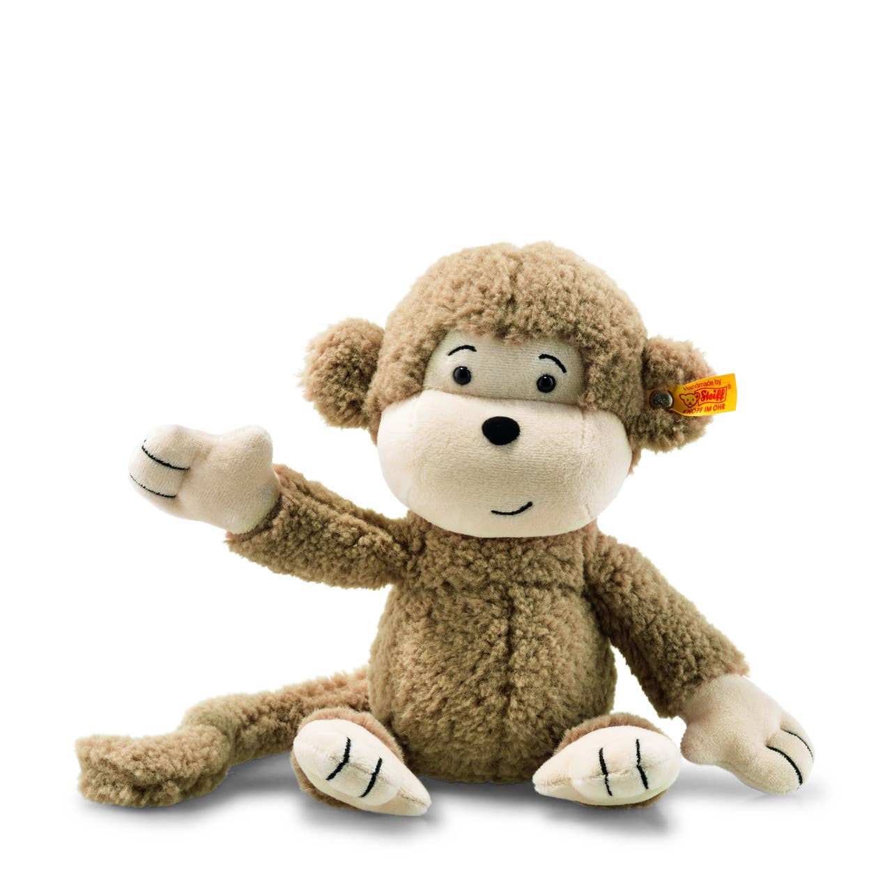 Brownie Monkey Plush Animal, 12 Inches