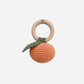 Cotton Crochet Rattle Orange
