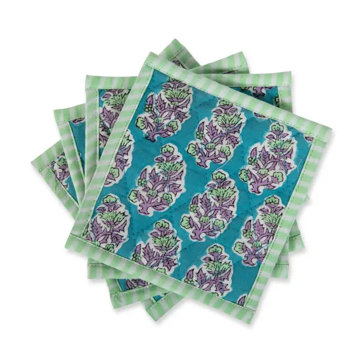 Quilted Coaster Set